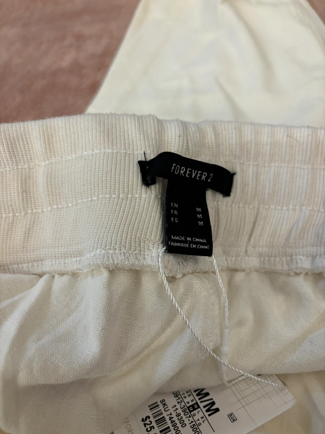 Forever 21 Cream Cargo Jogger Pants - photo 3