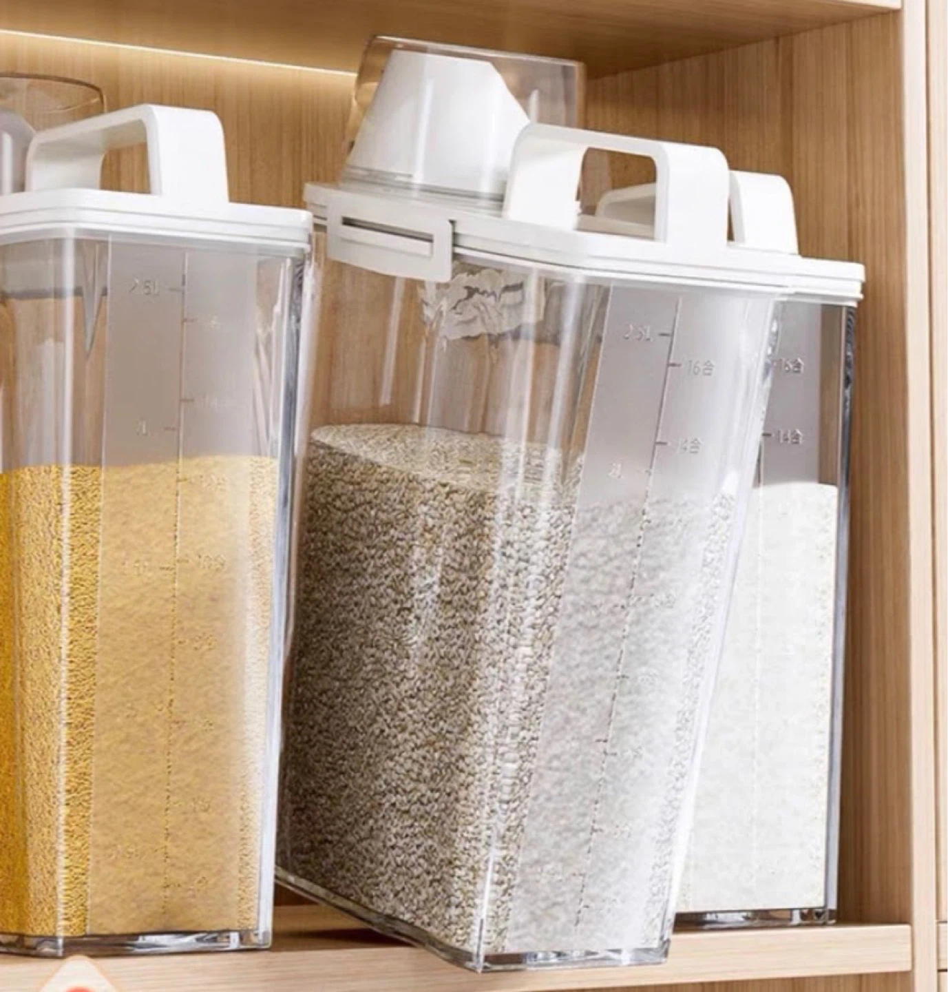 4 Pcs Cereal Storage Containers
