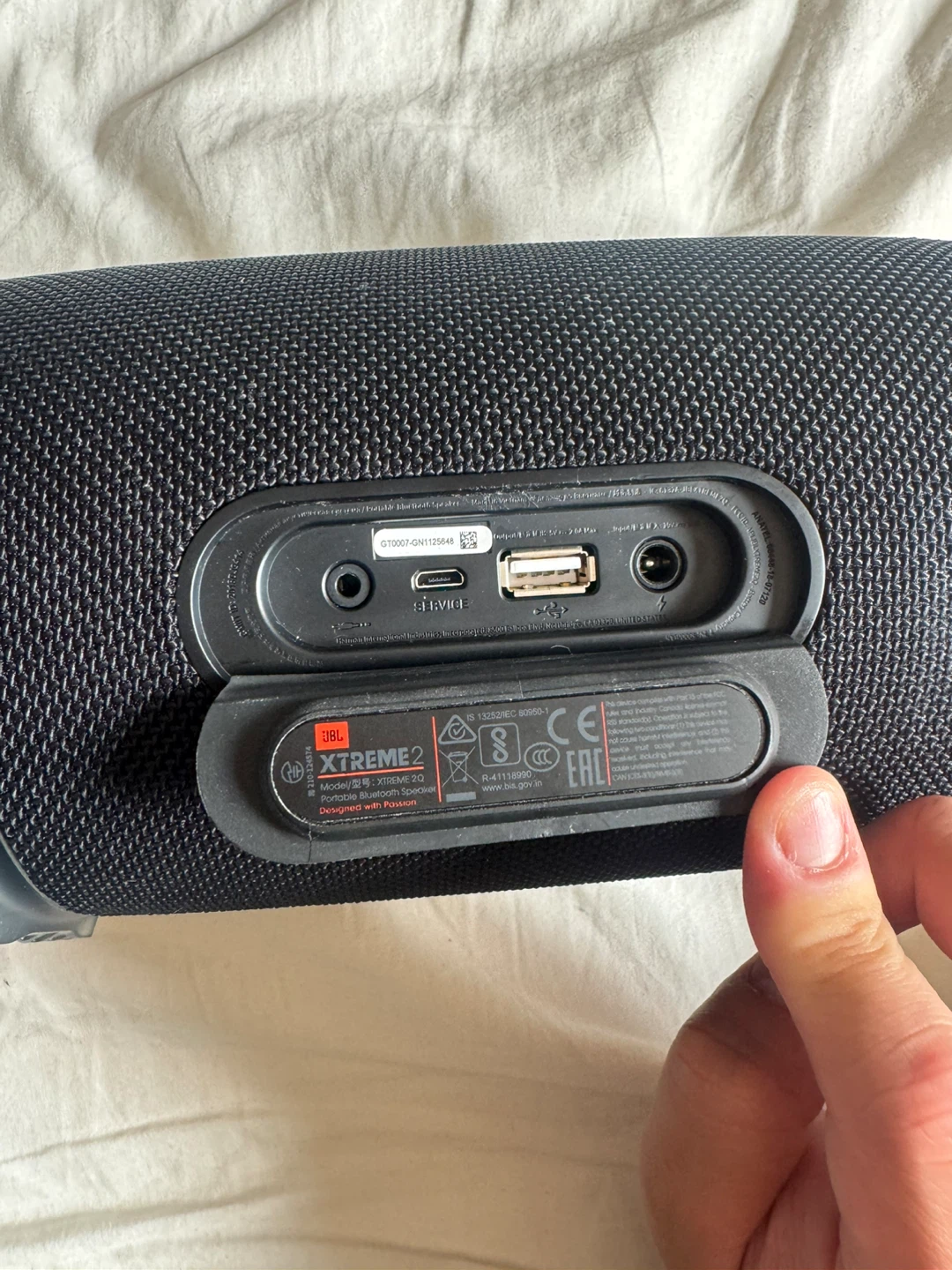 JBL Xtreme 2 Portable Bluetooth Speaker - Black - photo 2