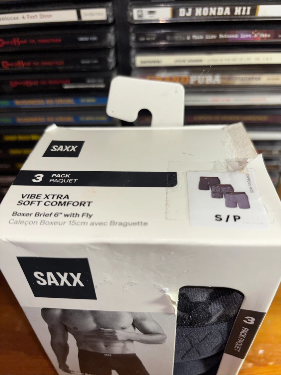 SAXX Vibe Xtra Soft Comfort Boxer Briefs (3 Pack) - photo 2