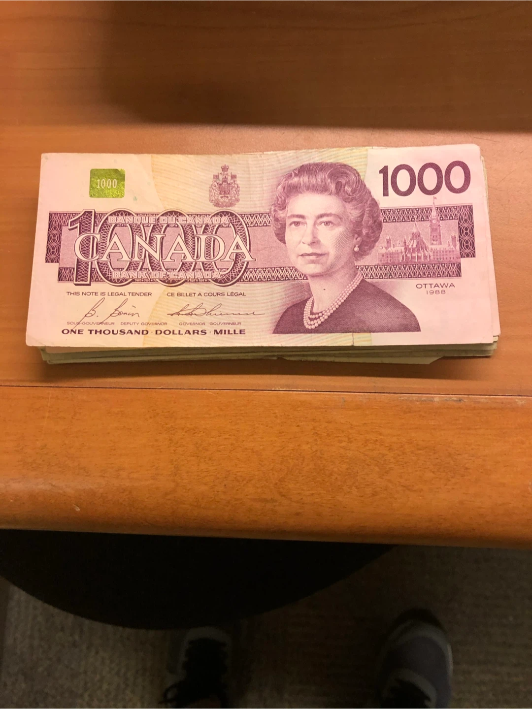 Canadian $1000 Banknote
