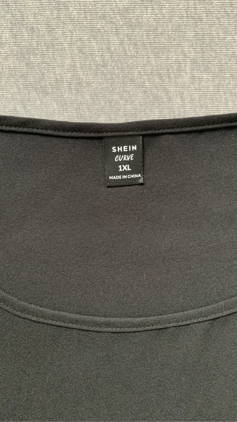 SHEIN Curve LBD with Tie Sleeve Detail - Size 1XL - photo 3