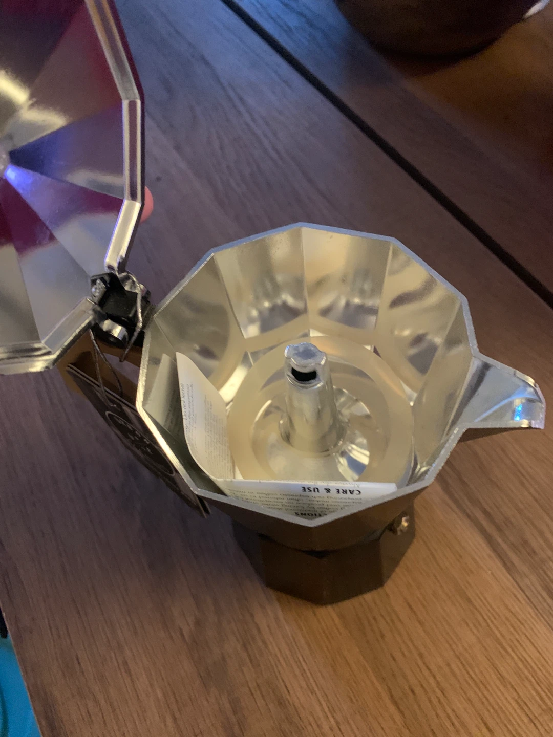 Black Espresso maker / cafetera / moka pot - photo 2