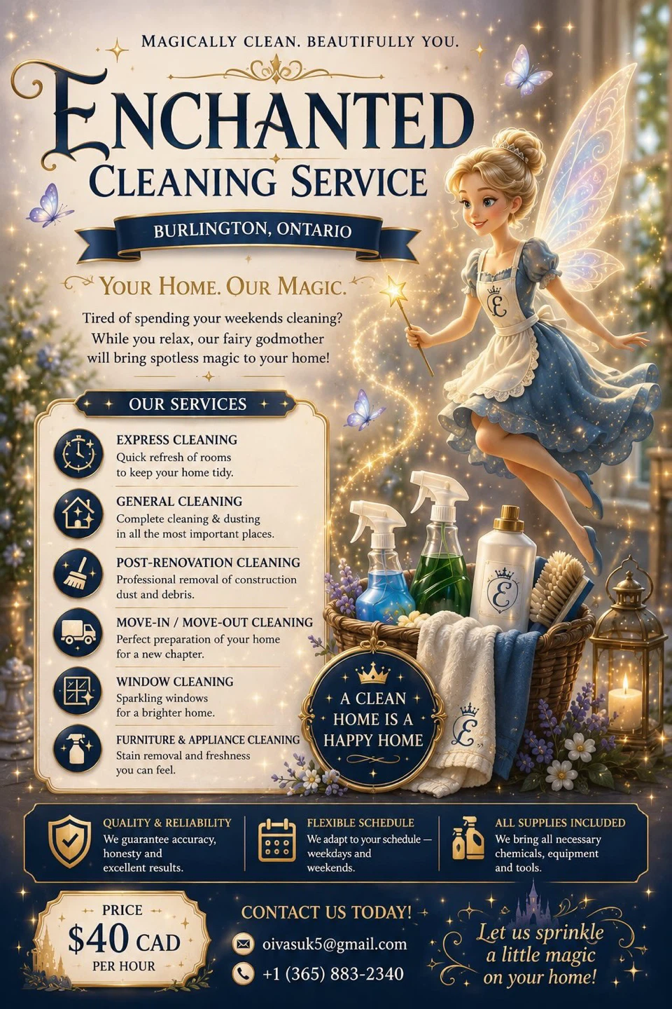 Enchanted Cleaning Service - Burlington, ON