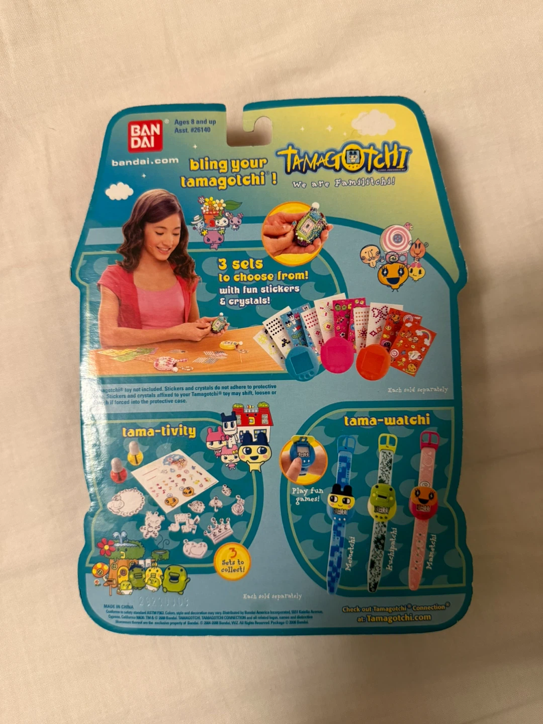 Tamagotchi Gotchi Gear tama deco-ratchi kit 2008 Yellow - photo 2