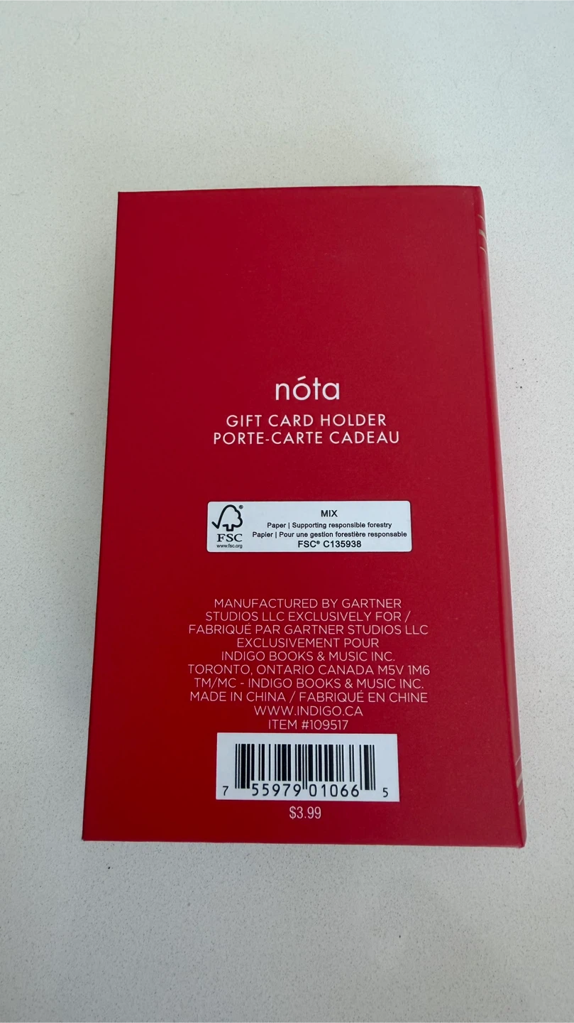 Gift Card Holder - photo 2