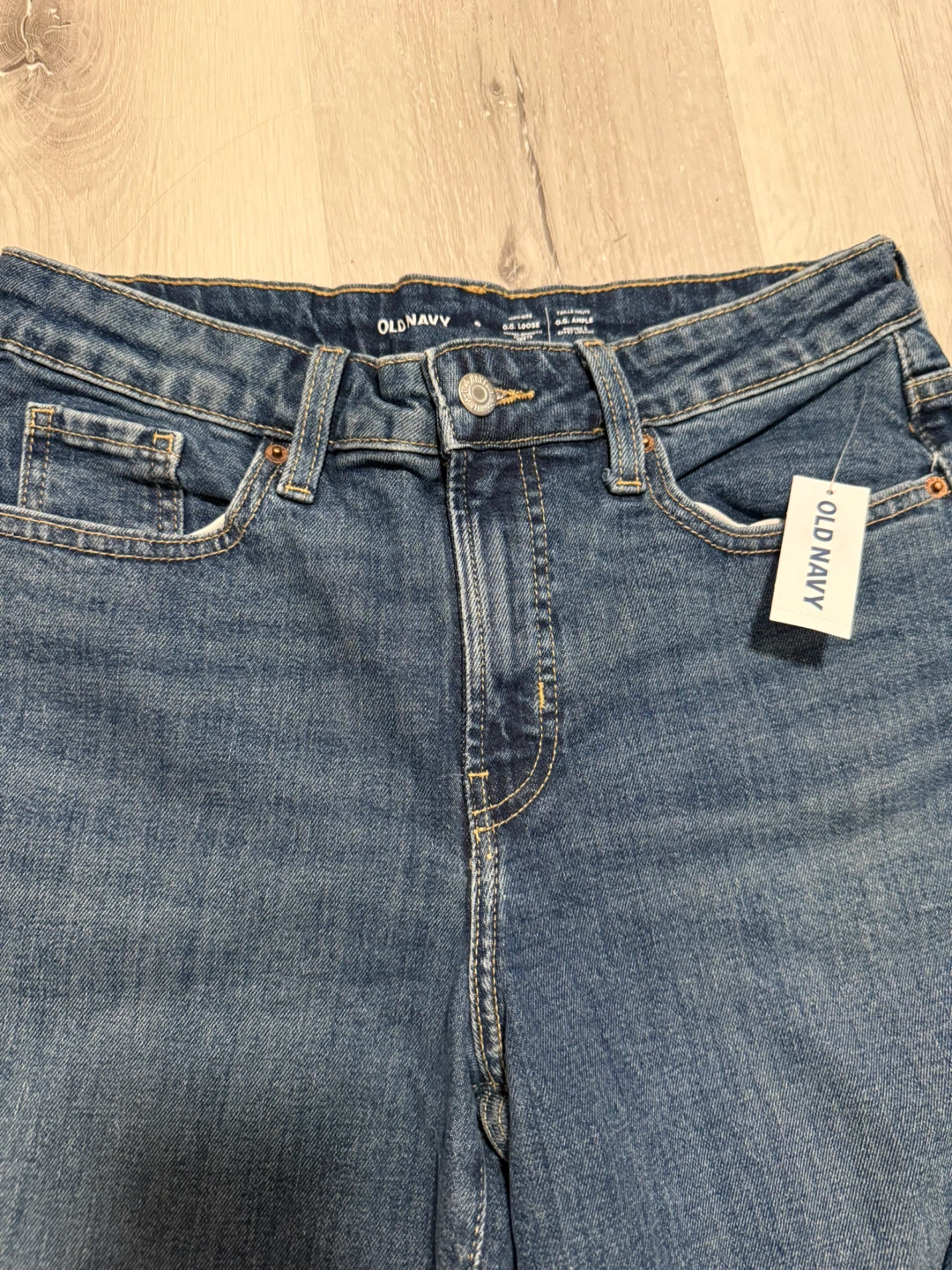 New Old Navy High-Waisted OG Loose Ripped Jeans - photo 4