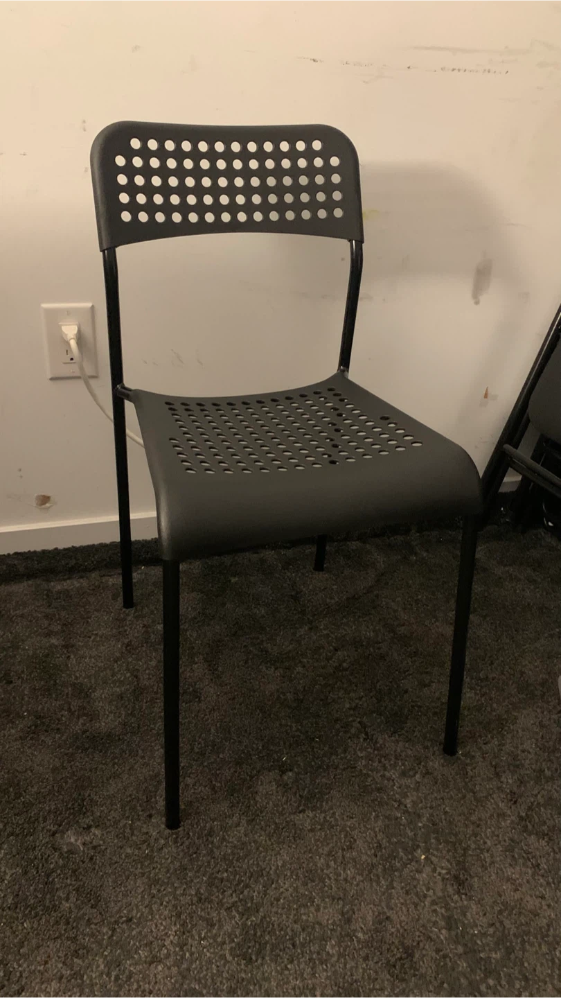 IKEA SANDSBERG Black Chair