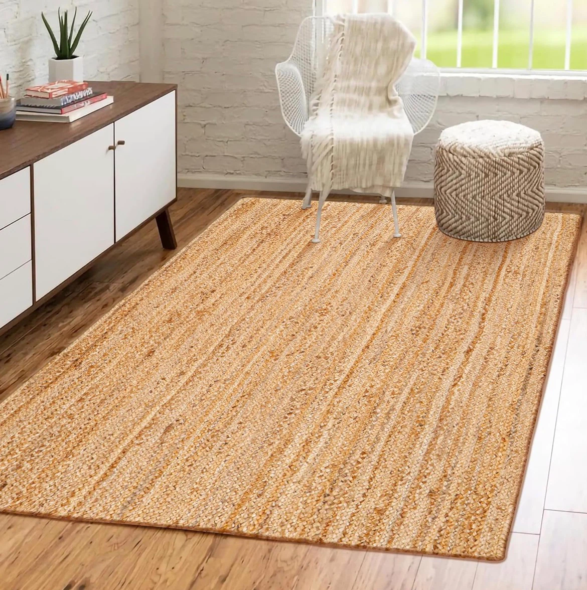 Hand Woven Jute Rug