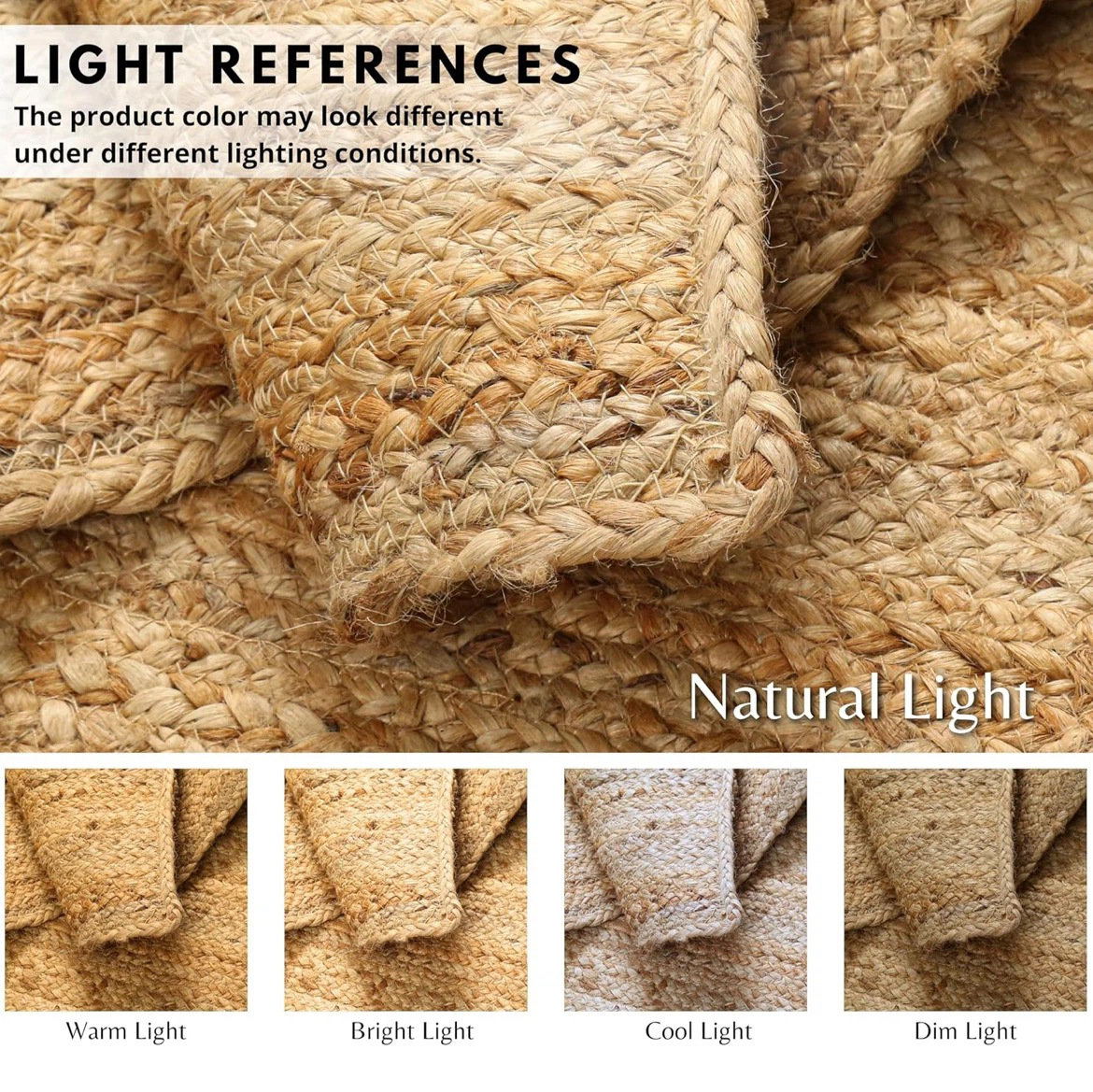 Hand Woven Jute Rug - photo 2