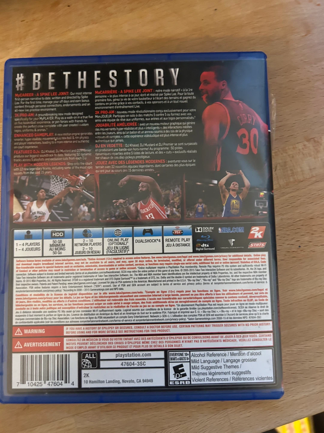 NBA 2K16 PlayStation 4 Video Game - photo 3