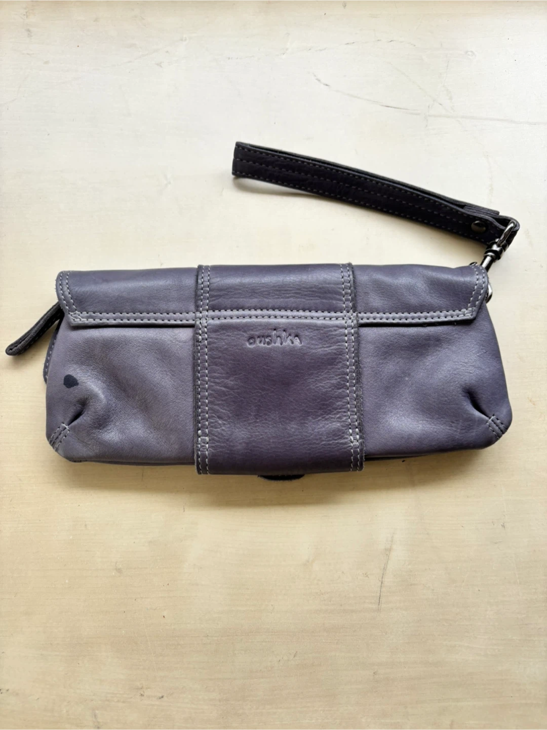 Oushka leather wristlet - photo 2
