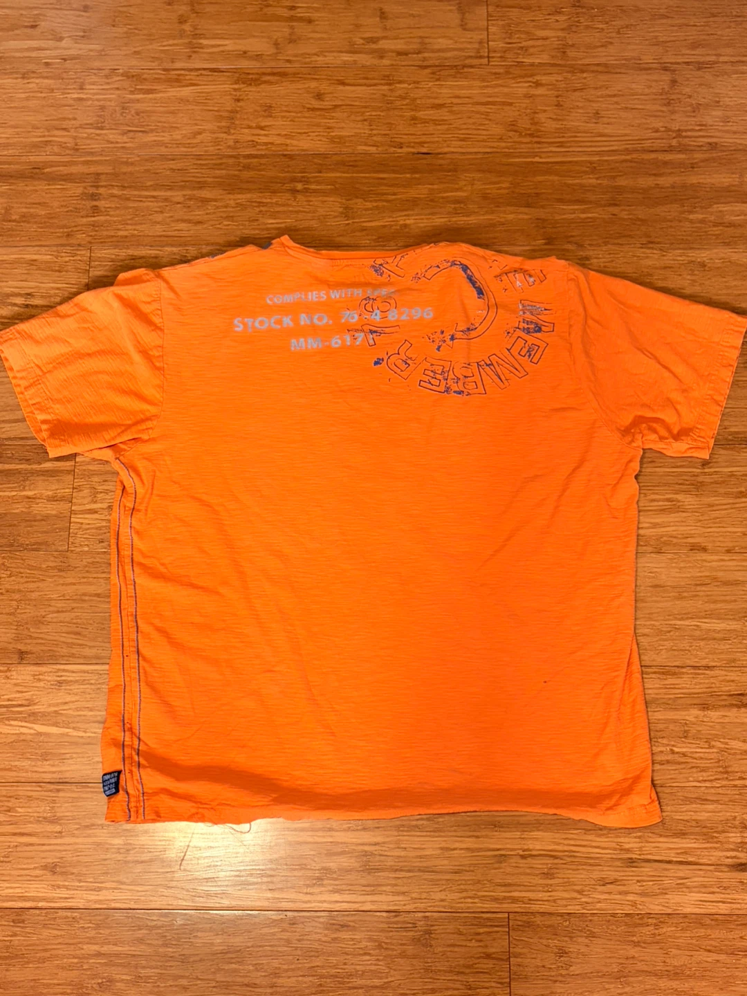 Private Member Orange Graphic T-Shirt - photo 4