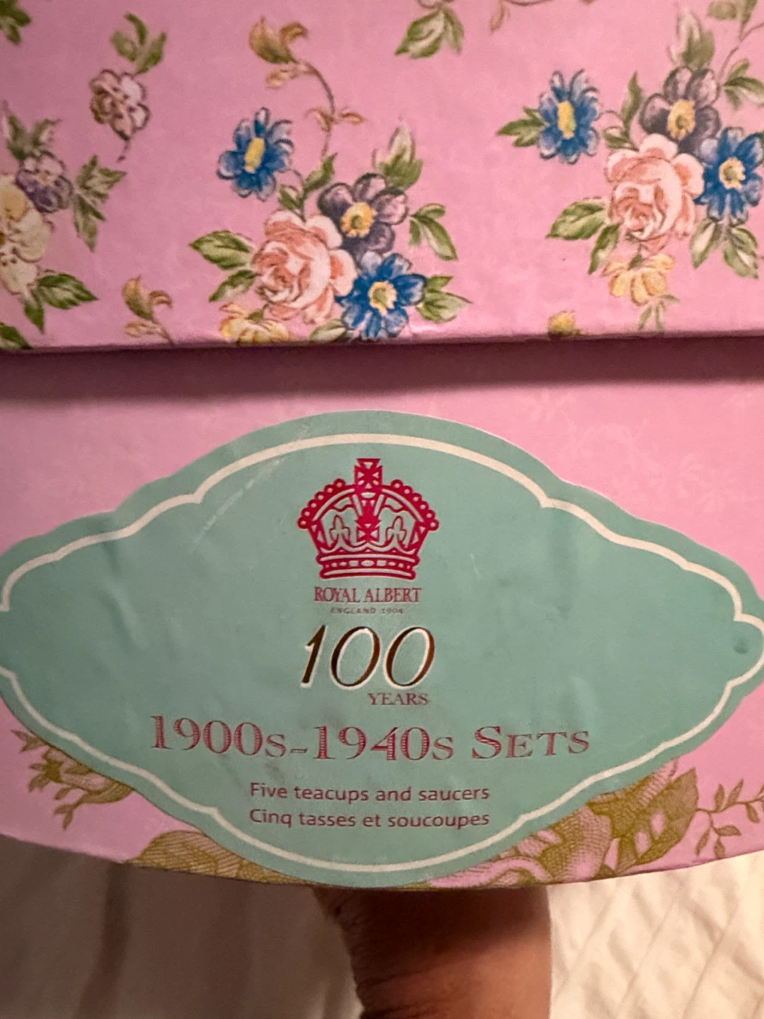Royal Albert 100 Years 1900s-1940s Sets Teacups and Saucers - photo 4