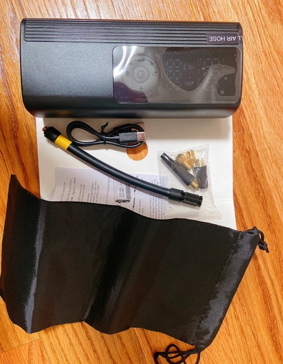 Portable Air Compressor with Power Bank Function - photo 4