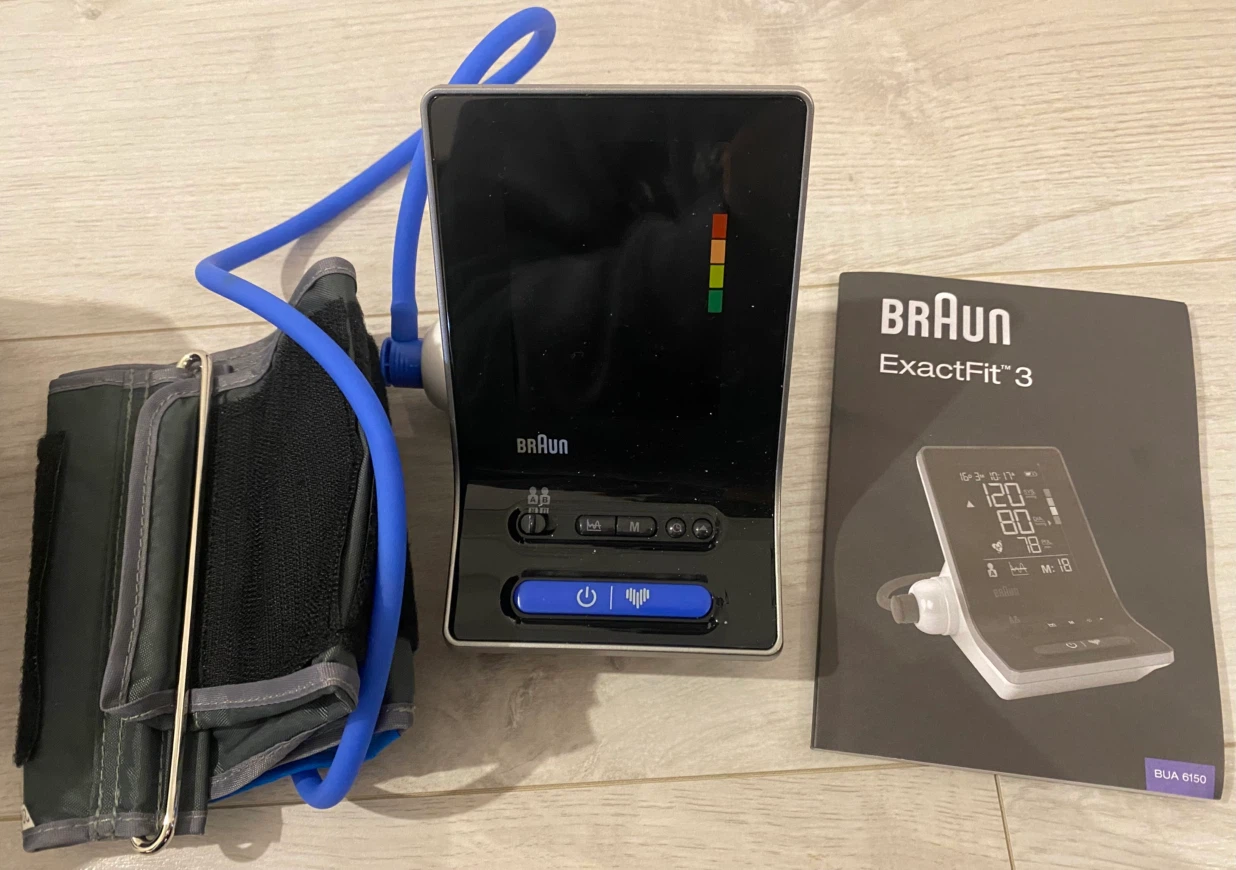 Braun ExactFit 3 Blood Pressure Monitor