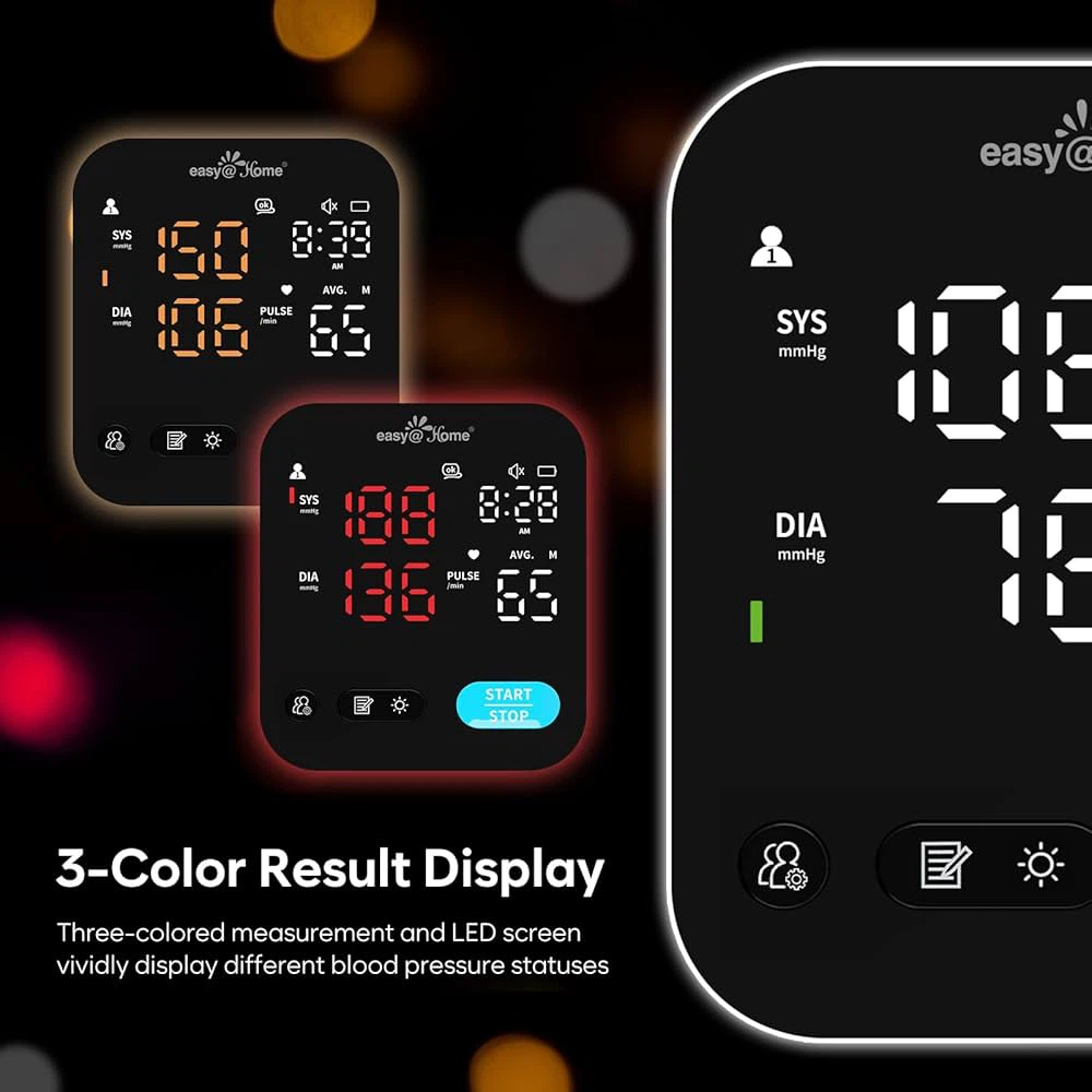 Easy@Home Blood Pressure Monitor with Bluetooth - photo 3