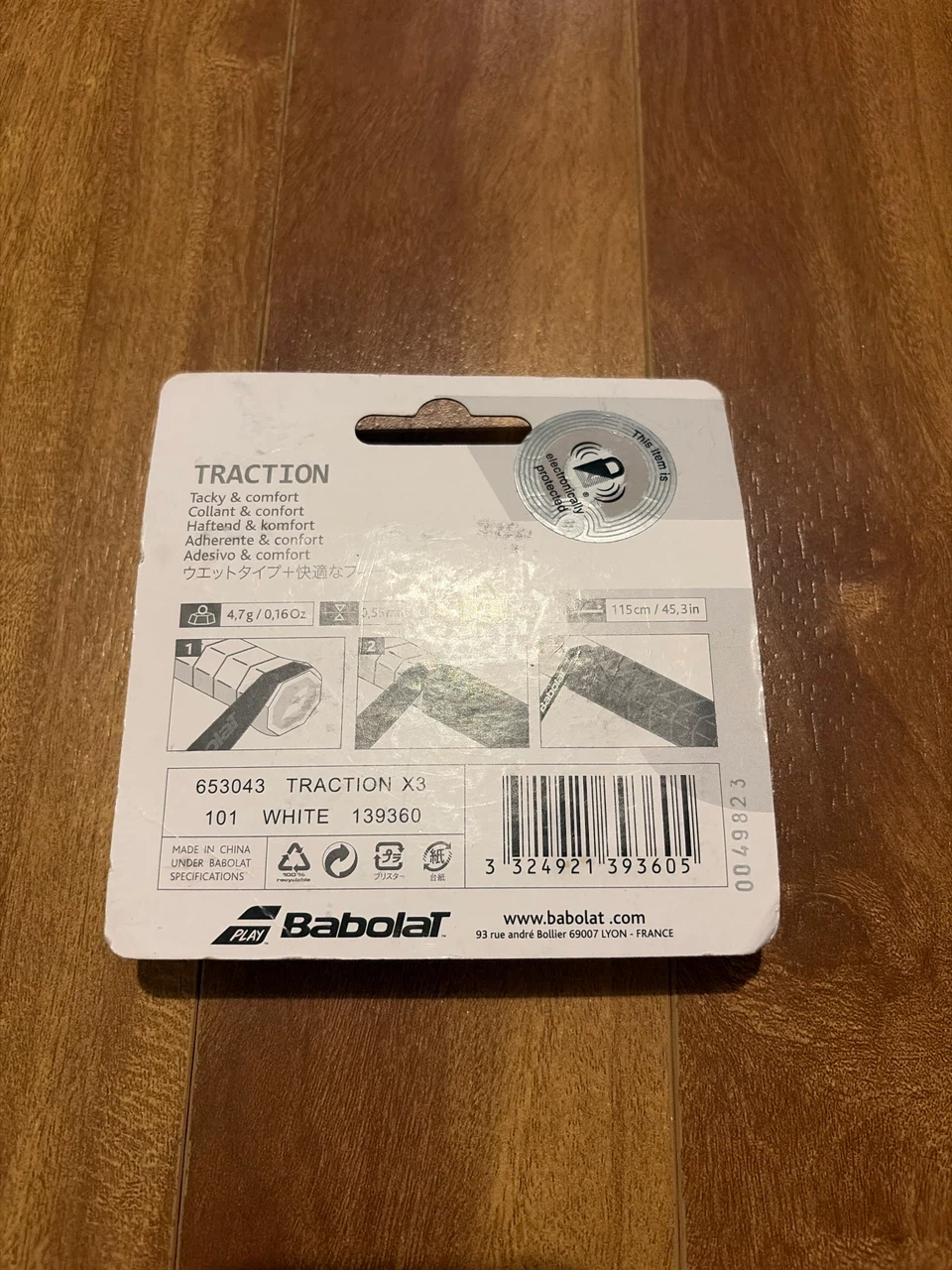 Babolat Traction Replacement Grips - White - photo 2