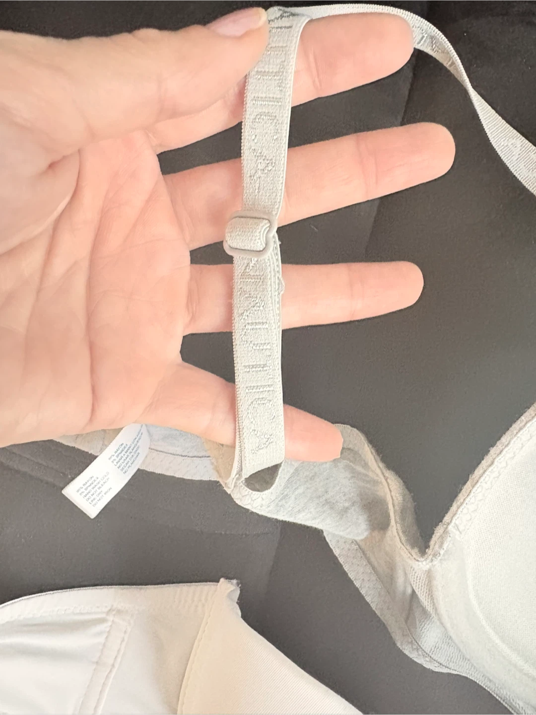 Nautica Intimates Grey & White Bras - Size 34C - photo 5