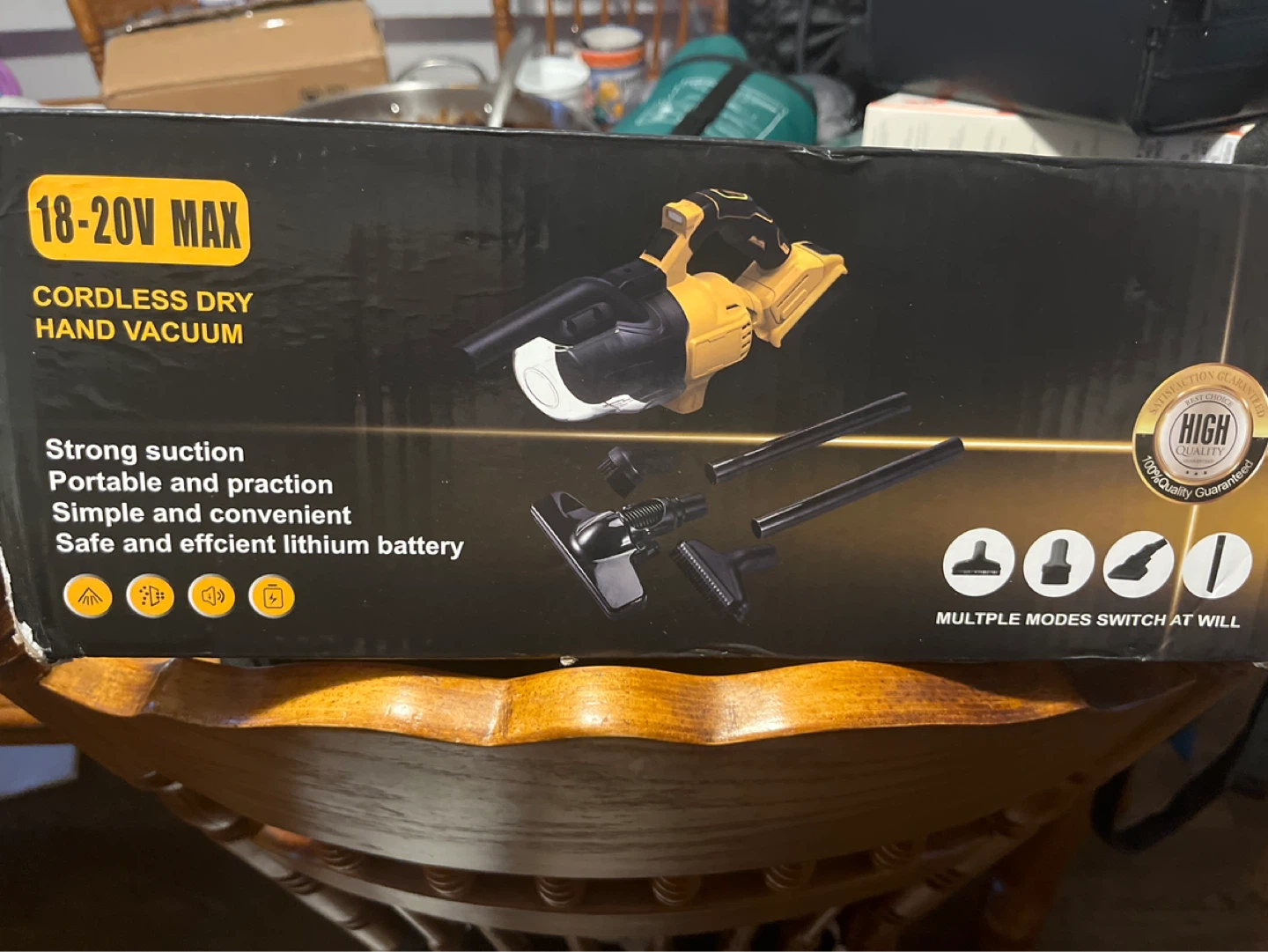 18-20V MAX Cordless Dry Hand Vacuum Cleaner