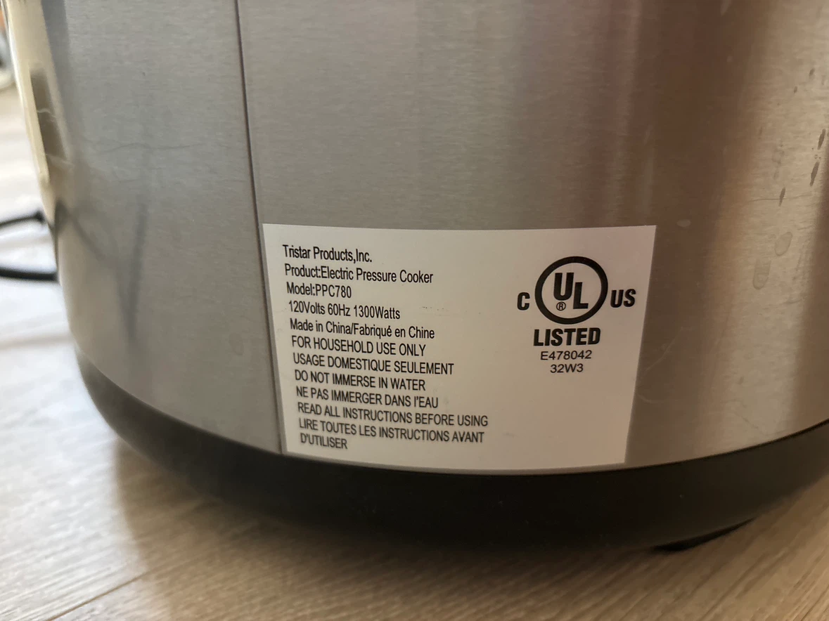 POWER Electric Pressure Cooker XL PPC780 - photo 3