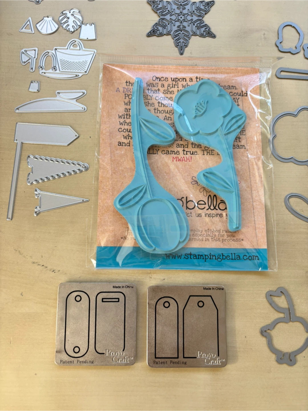 Stamp and die cuts bundle - photo 5