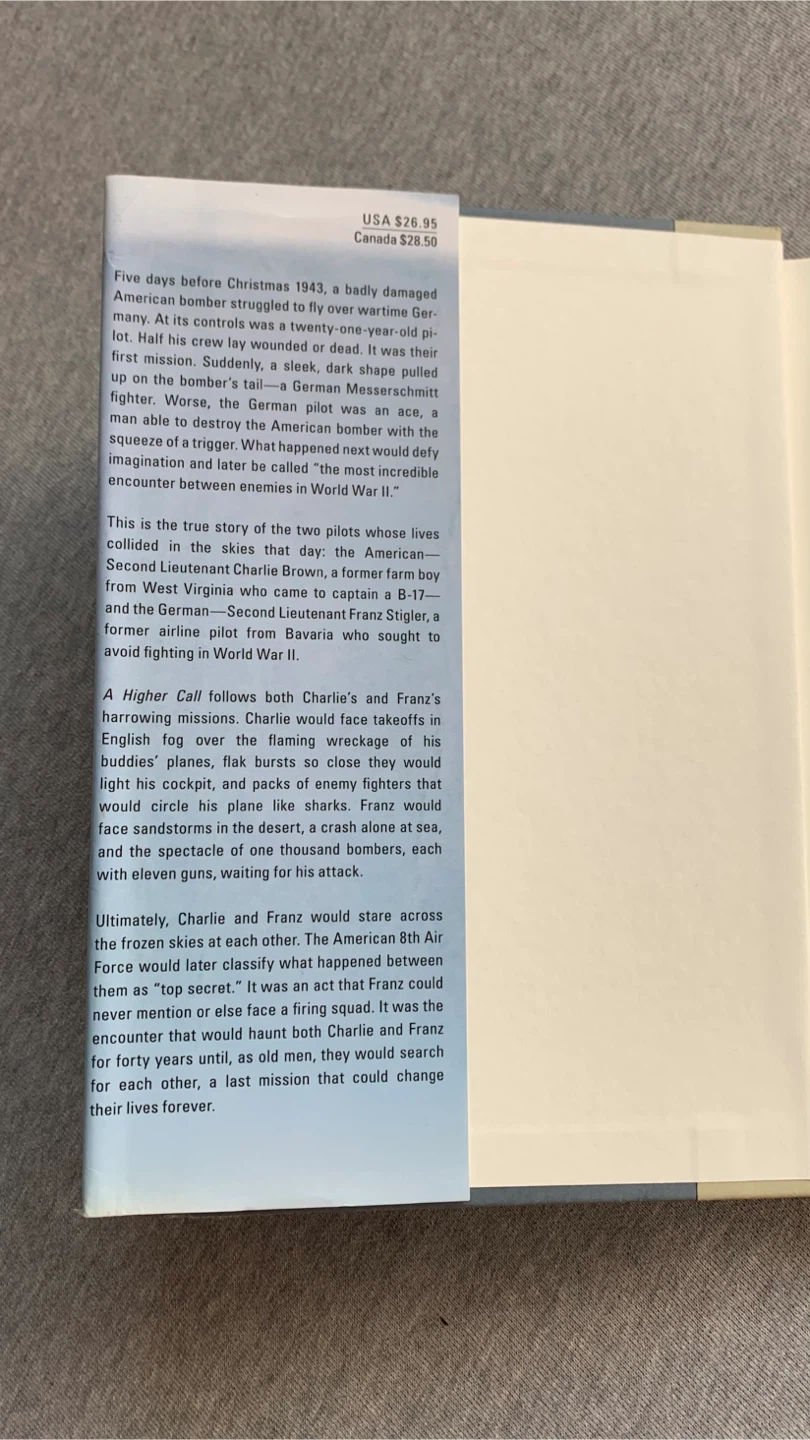 A Higher Call: An Incredible True Story - Hardcover Book - photo 3