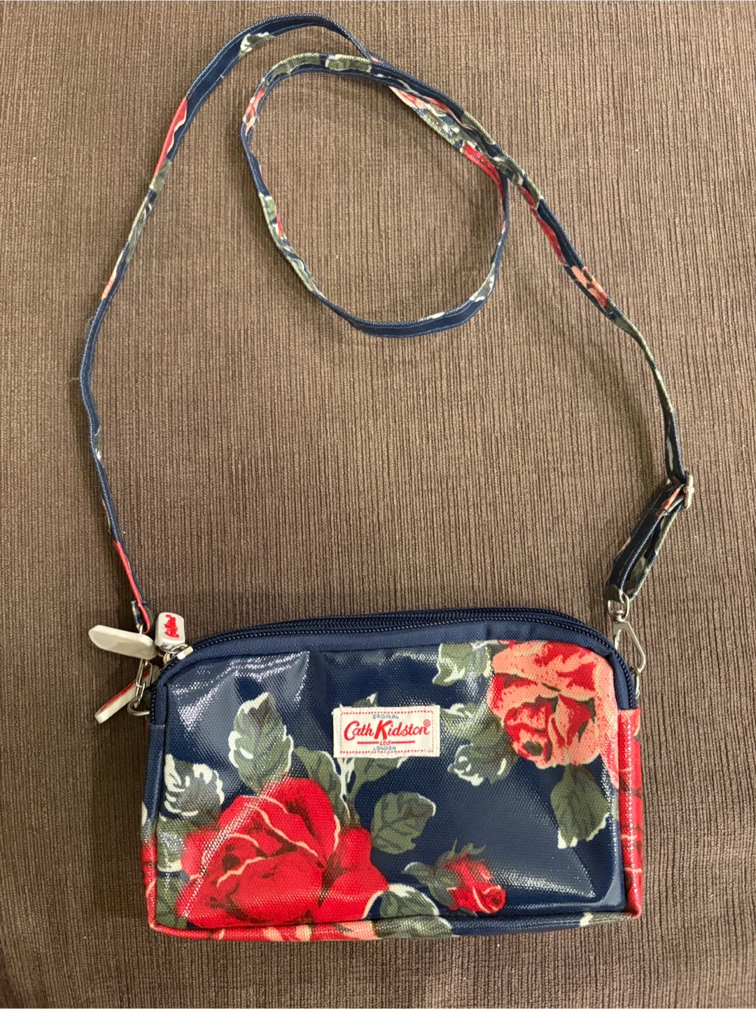 Cath Kidston Floral Crossbody Pouch Purse British