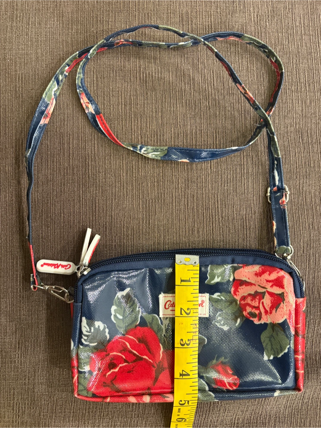 Cath Kidston Floral Crossbody Pouch Purse British - photo 5