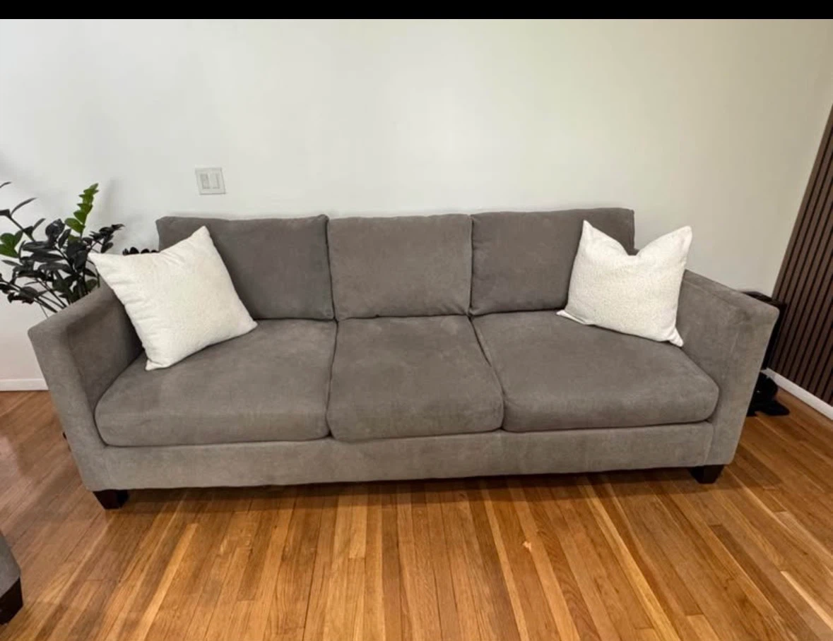 Gray Sofa and Love Seat