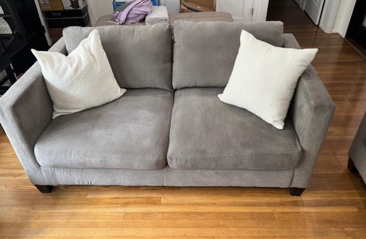 Gray Sofa and Love Seat - photo 2