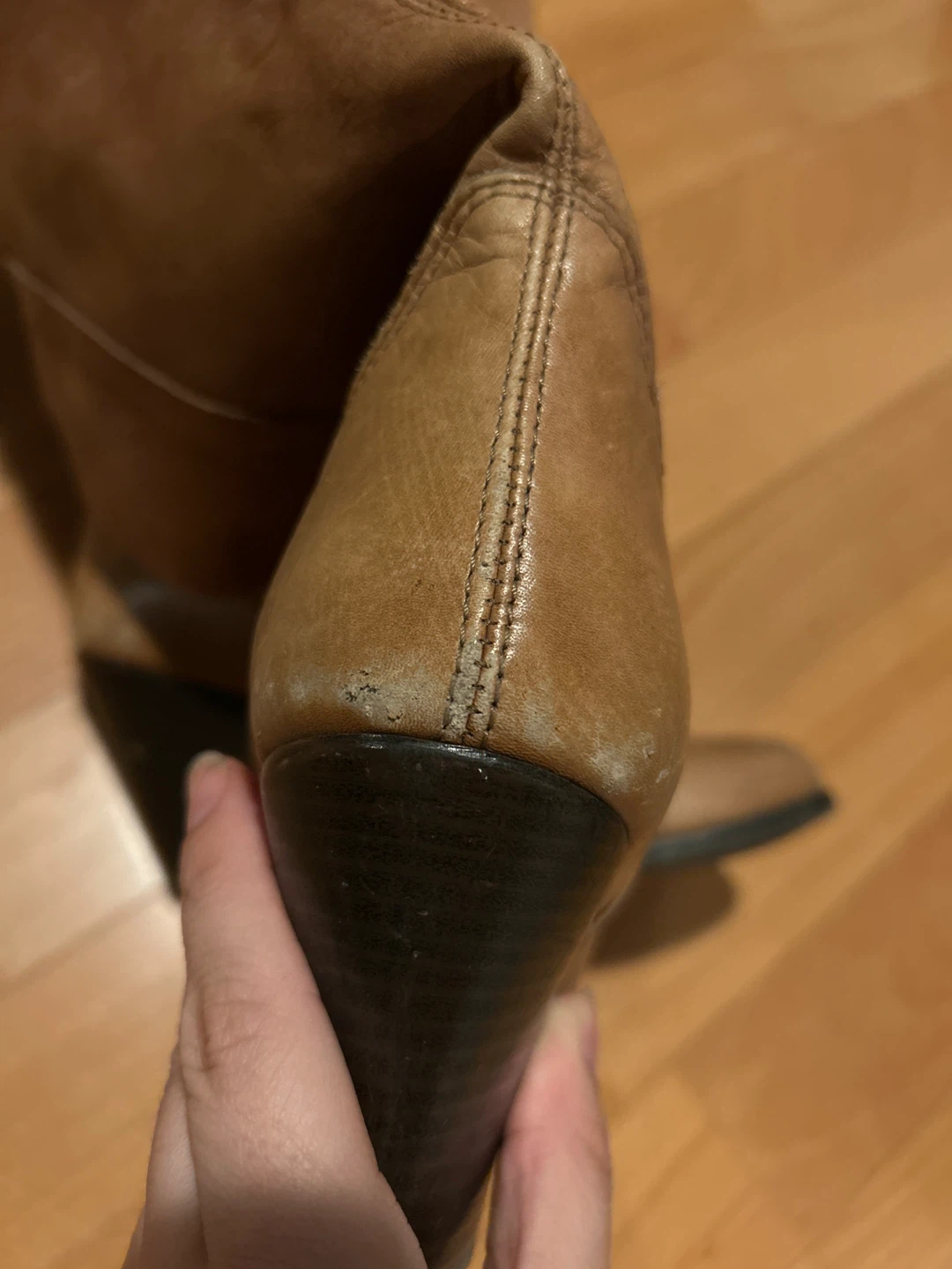 Brown Pleather Thigh-High Boots - photo 5