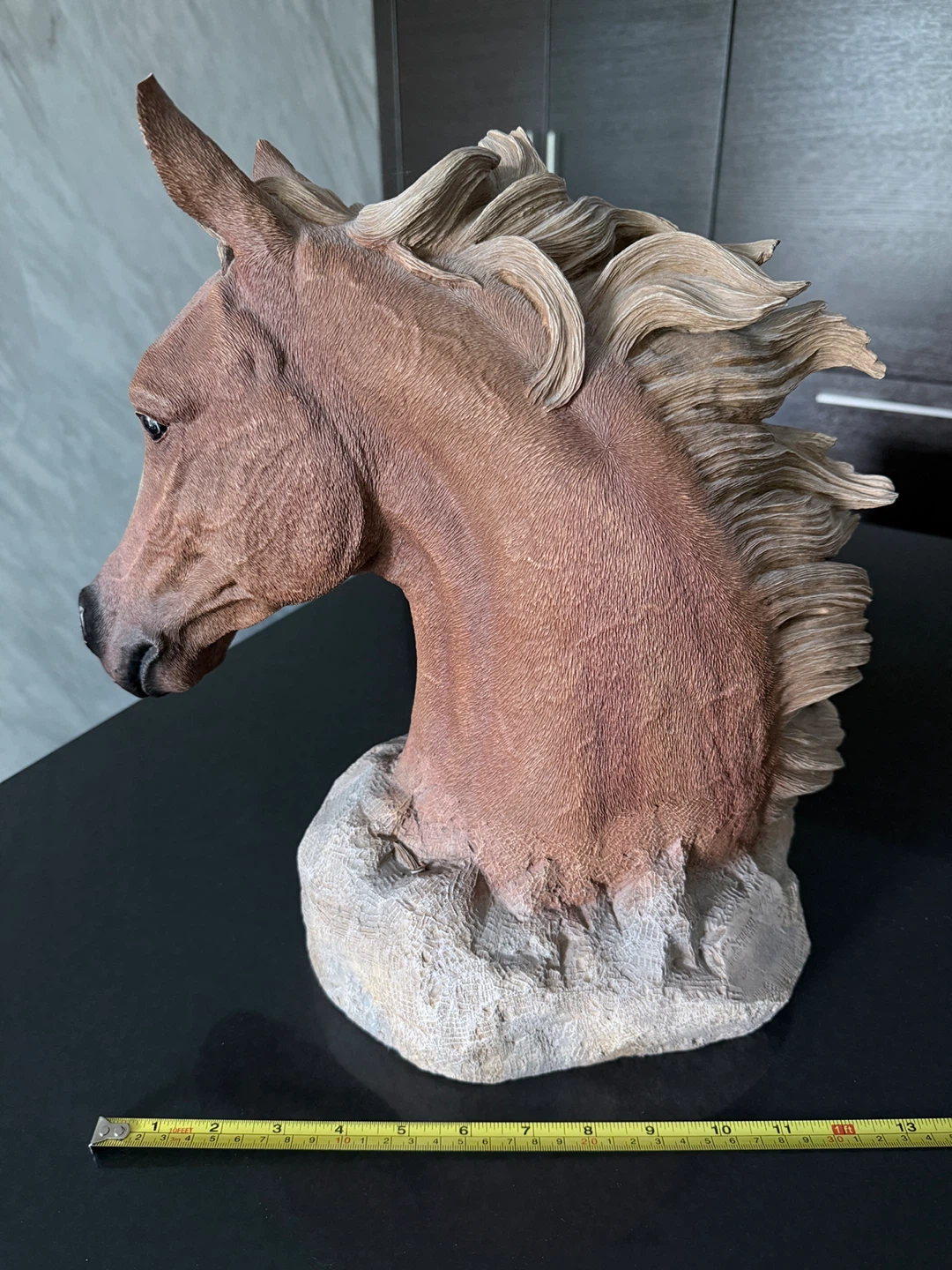Horse Head Sculpture - photo 2