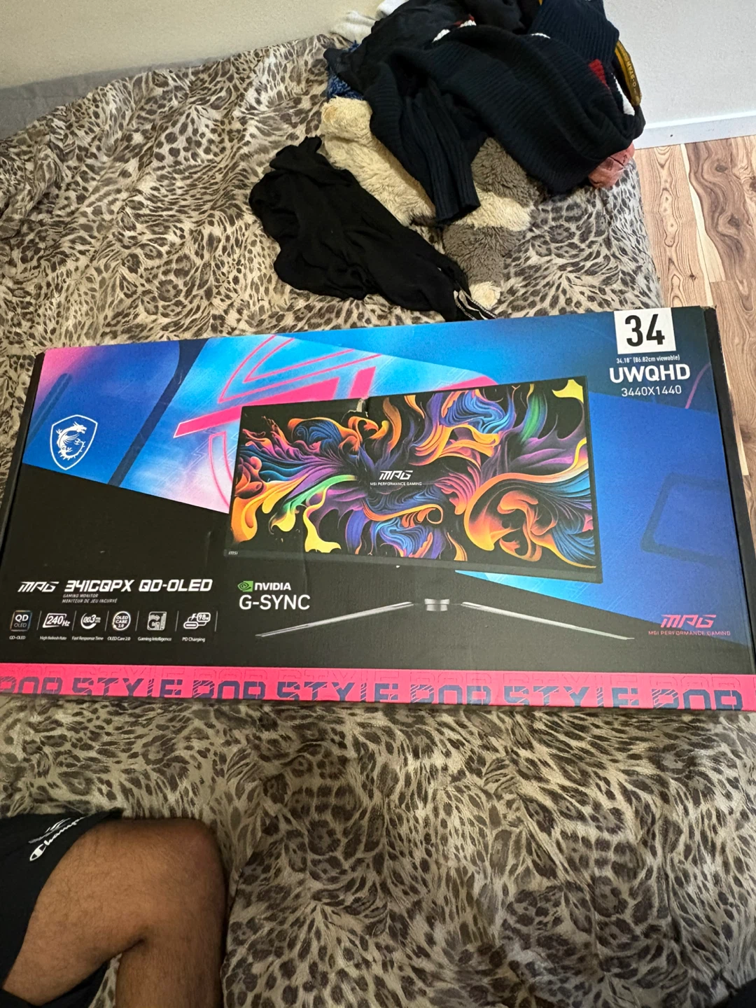 MSI MPG 34" UWQHD 3440x1440 Gaming Monitor - photo 2
