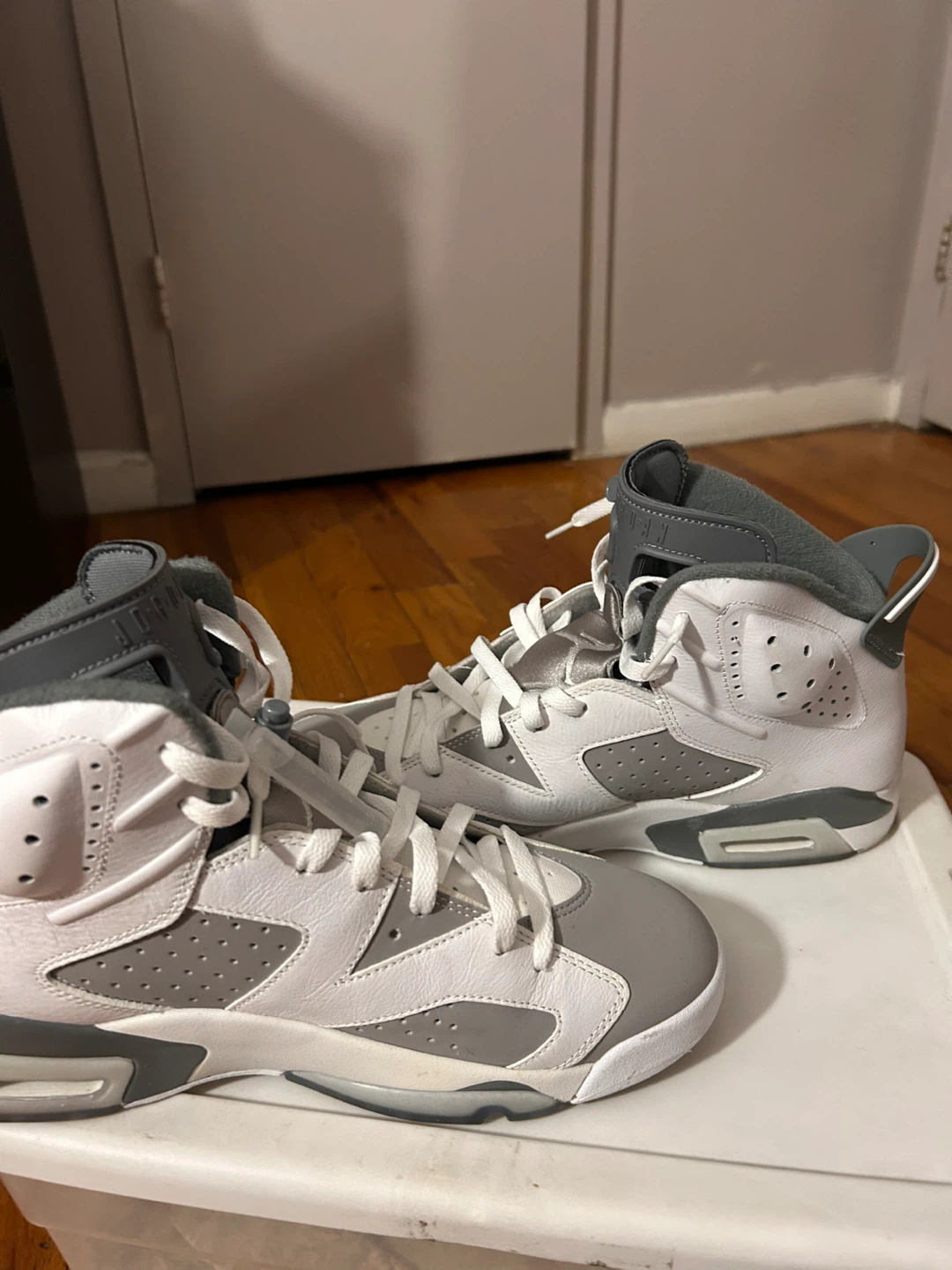 Air Jordan 6 Retro White Grey - photo 2