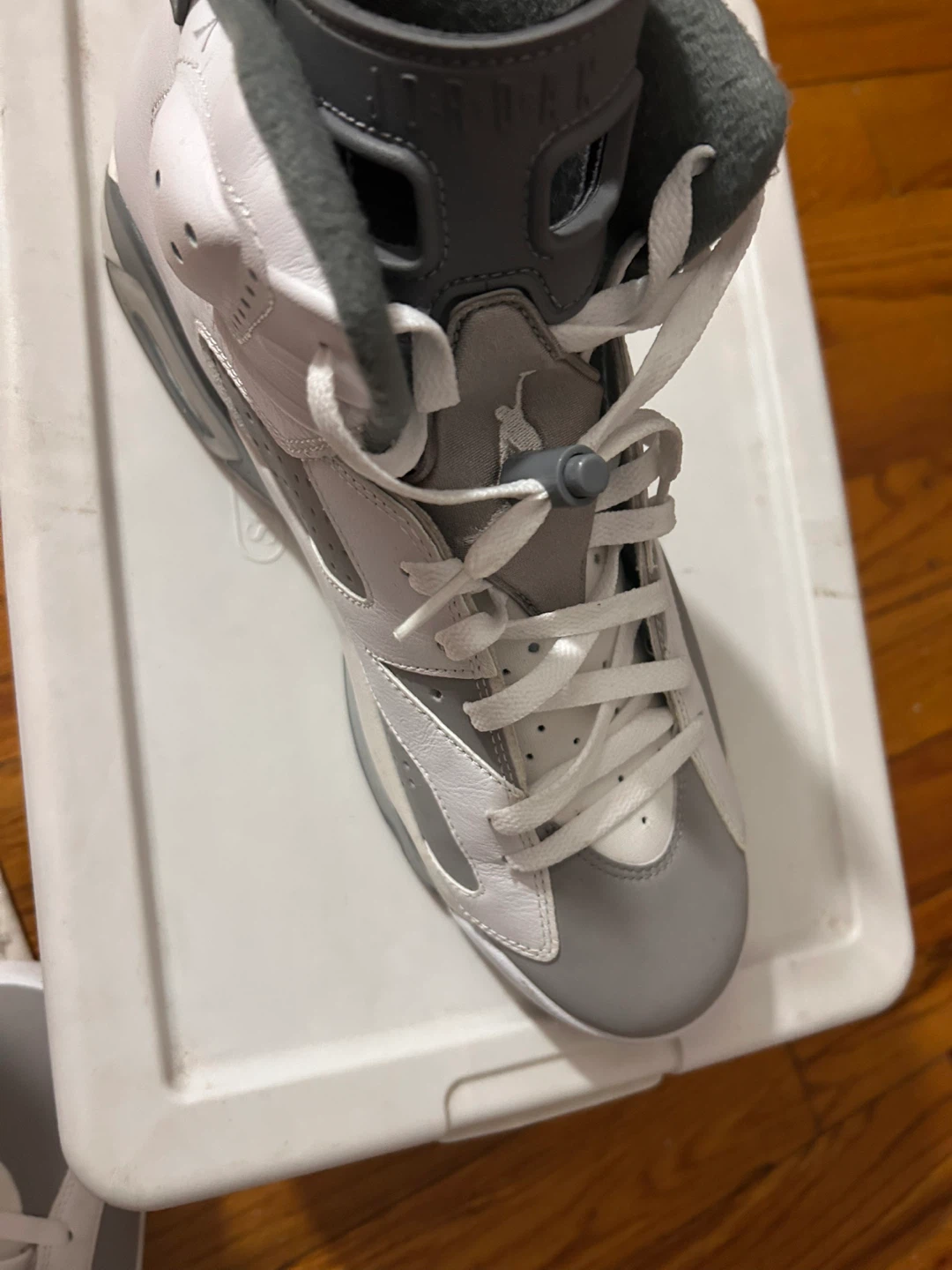 Air Jordan 6 Retro White Grey - photo 3