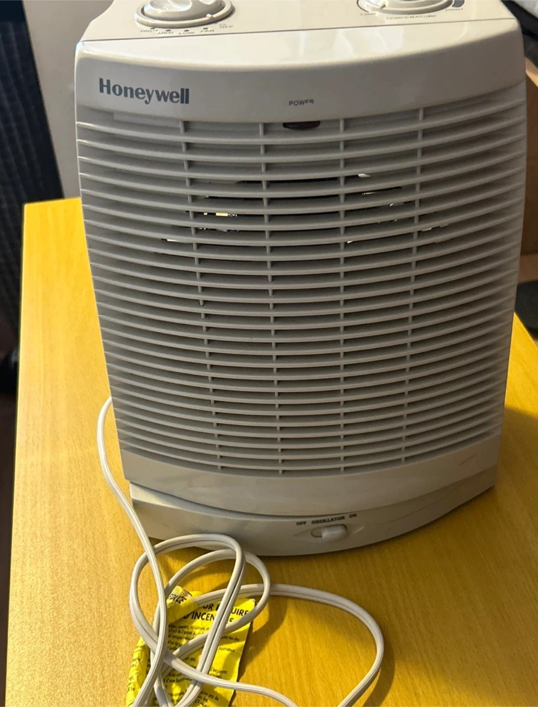 Honeywell 2-in-1 Portable Heater and Fan - photo 2