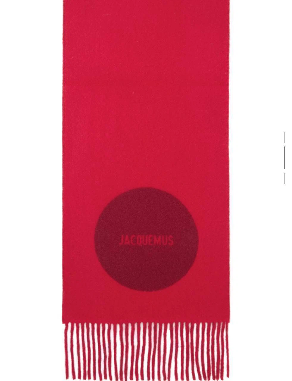 Jacquemus Le Rond Carré Scarf - Red - photo 3
