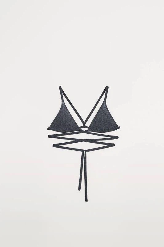 ZARA Knitted Strappy Bralette – Size S - photo 5