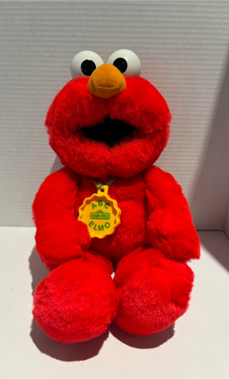 Sesame Street Elmo Plush Toy 1993 17”H