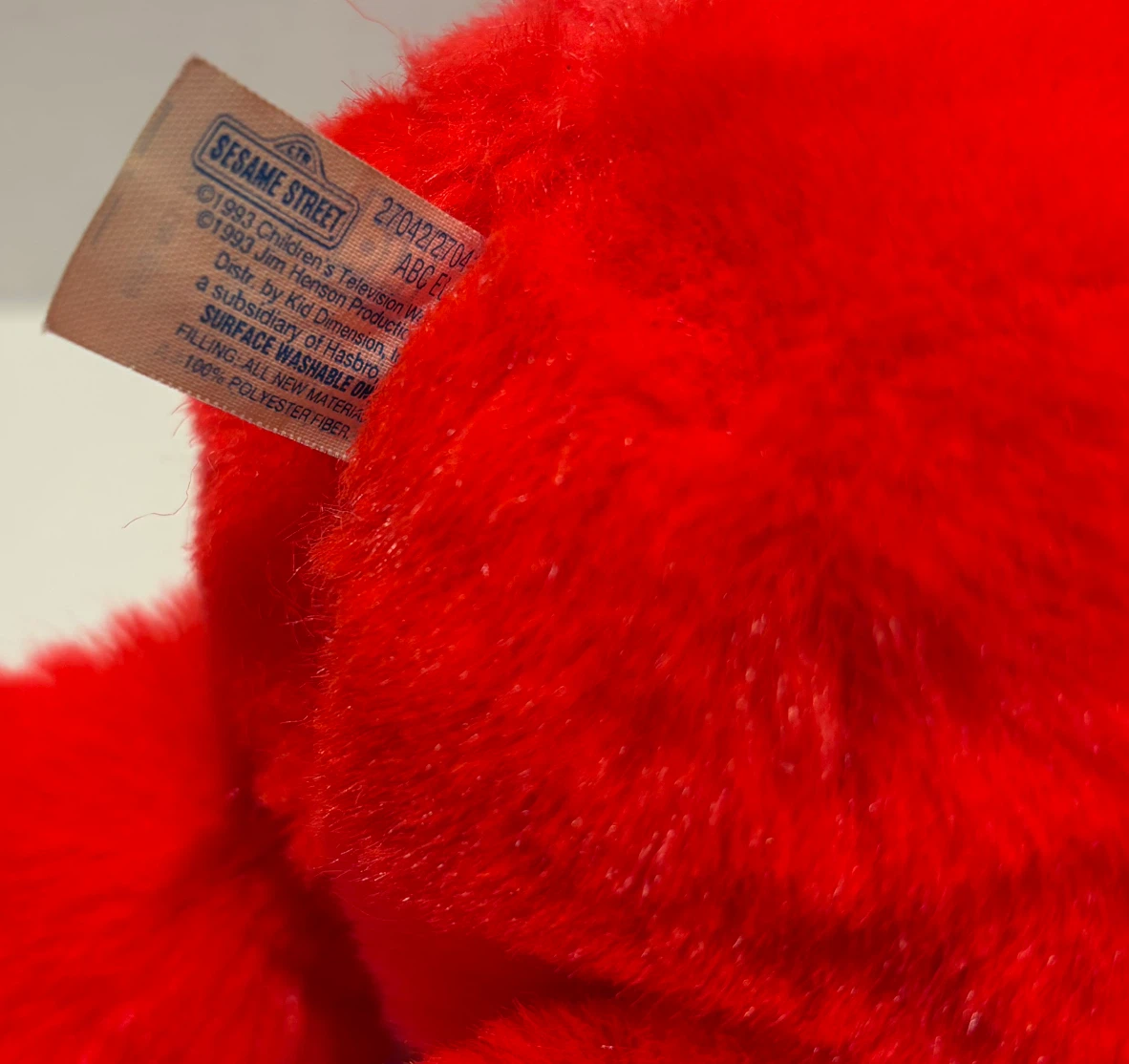 Sesame Street Elmo Plush Toy 1993 17”H - photo 3