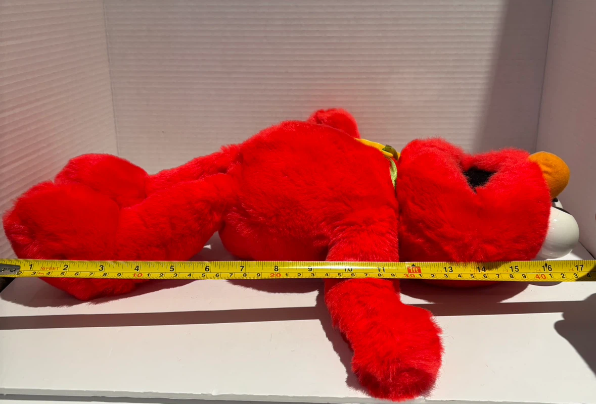 Sesame Street Elmo Plush Toy 1993 17”H - photo 4