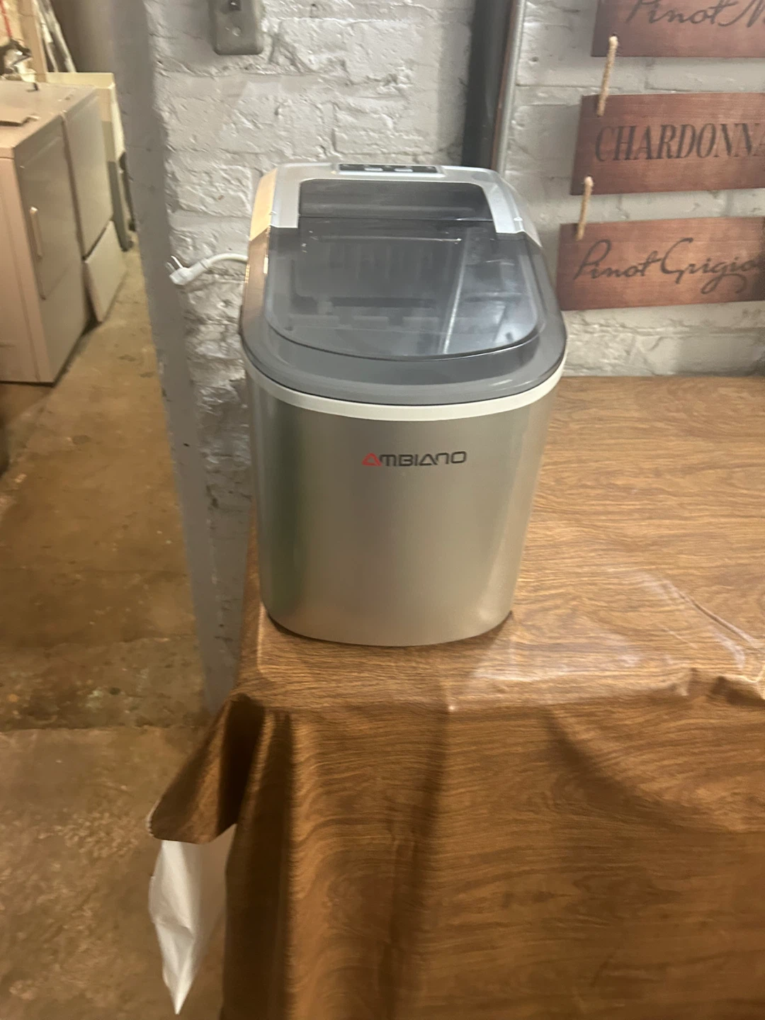 Ambiano Portable Countertop Ice Maker
