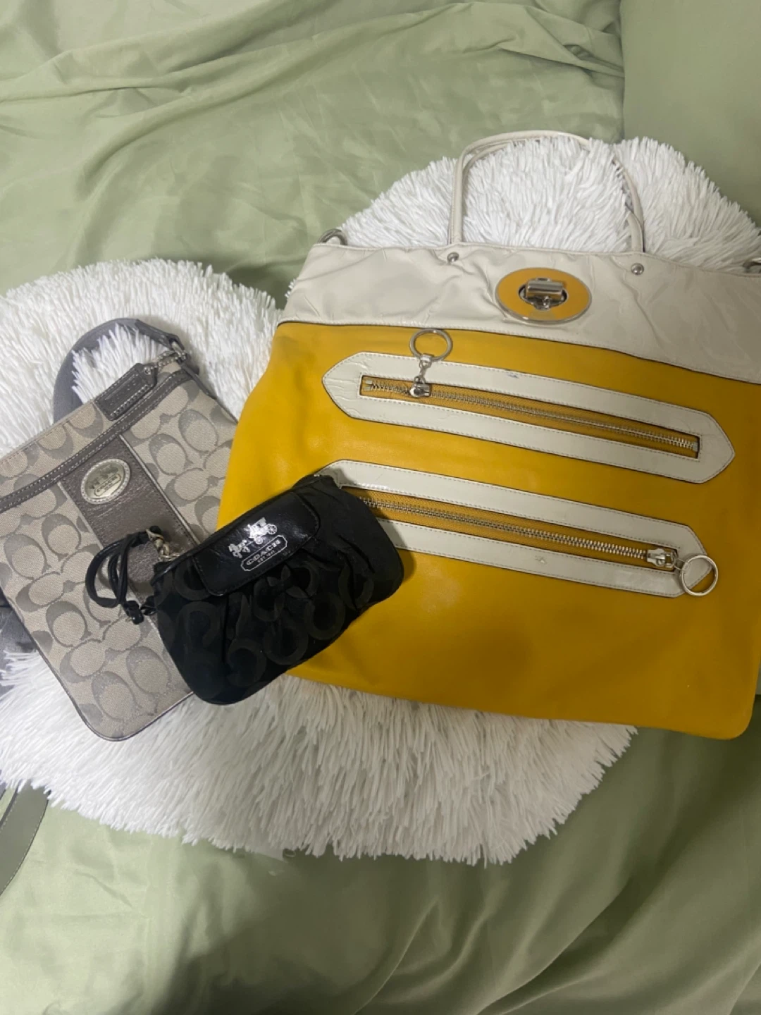 3 Coach bags vintage