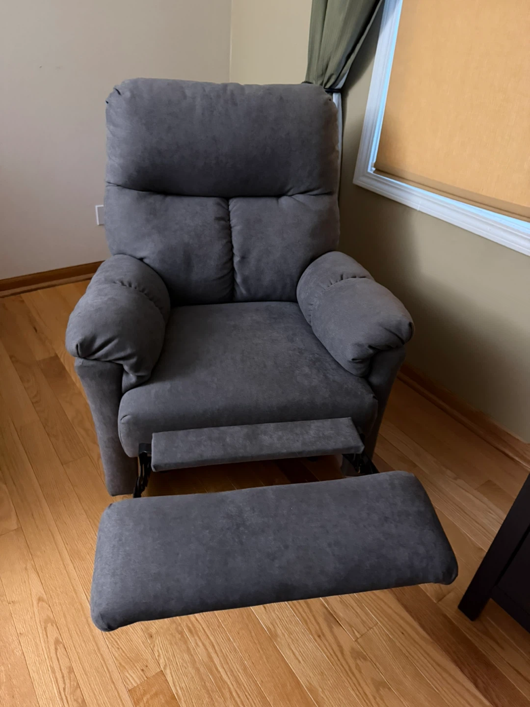 Gray Recliner Chair