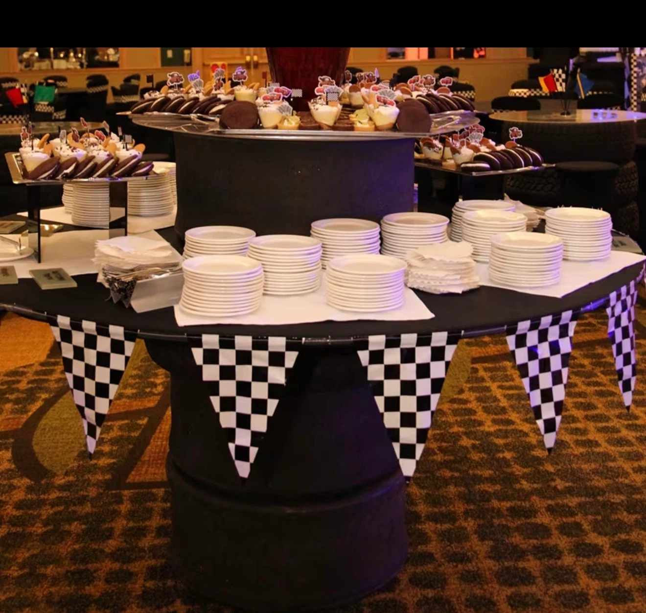 Checkered Flag Bunting Banner - photo 2