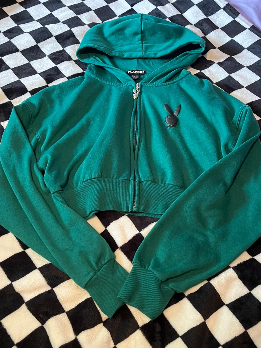 Playboy Full Zip Hoodie & Sweat Pants Set - photo 2