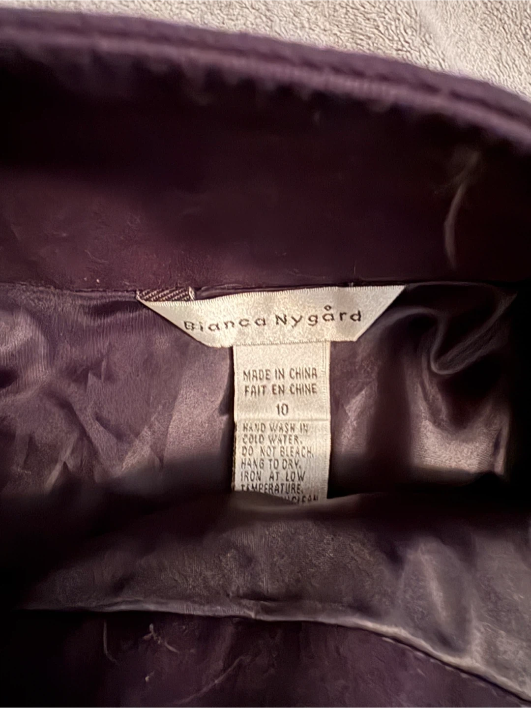 Bianca Nygård Embroidered Skirt Size 10 - photo 2
