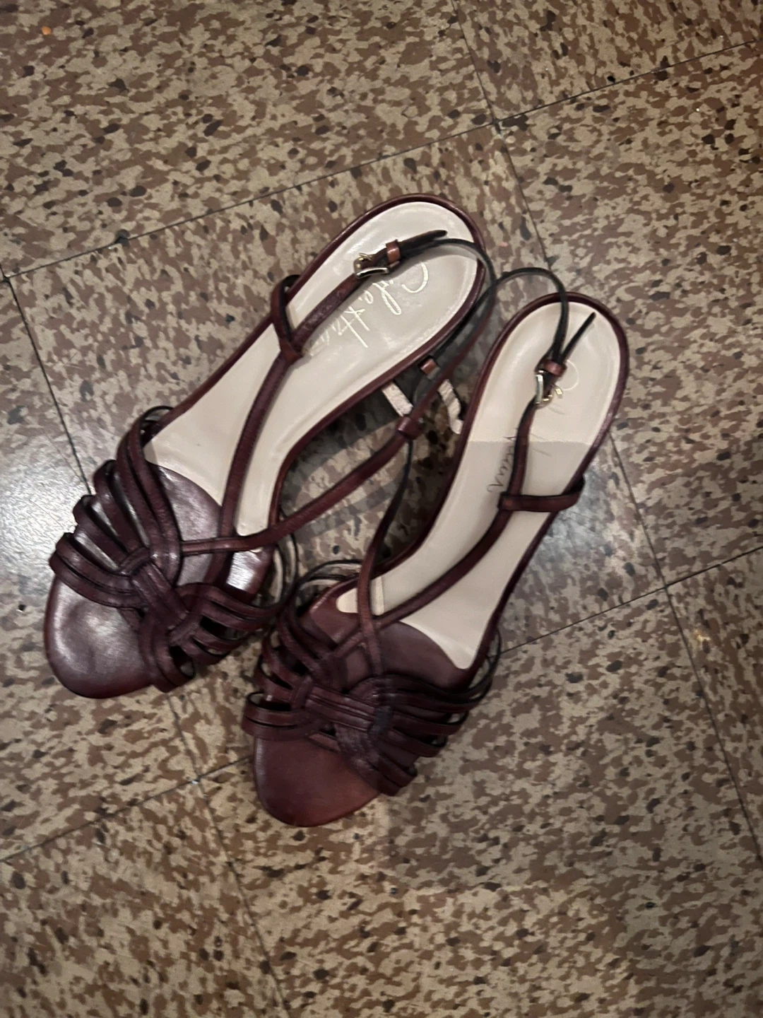 Cole Haan Women's Strappy Heeled Sandals 7 1/2