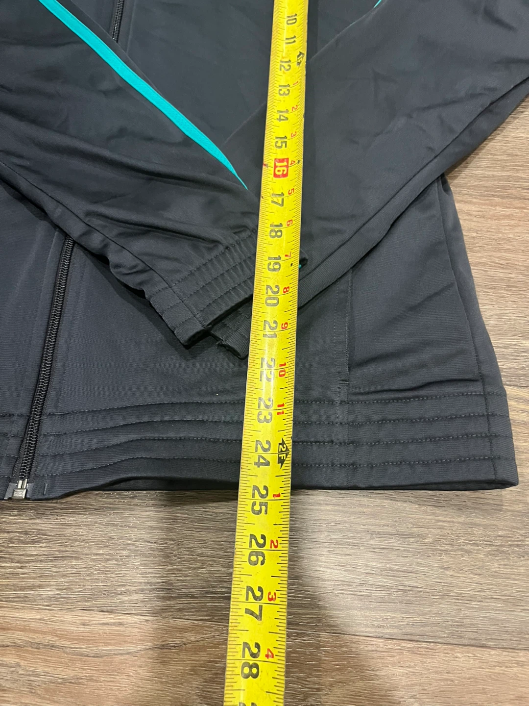 Adidas Track Jacket Teal & Gray - photo 4